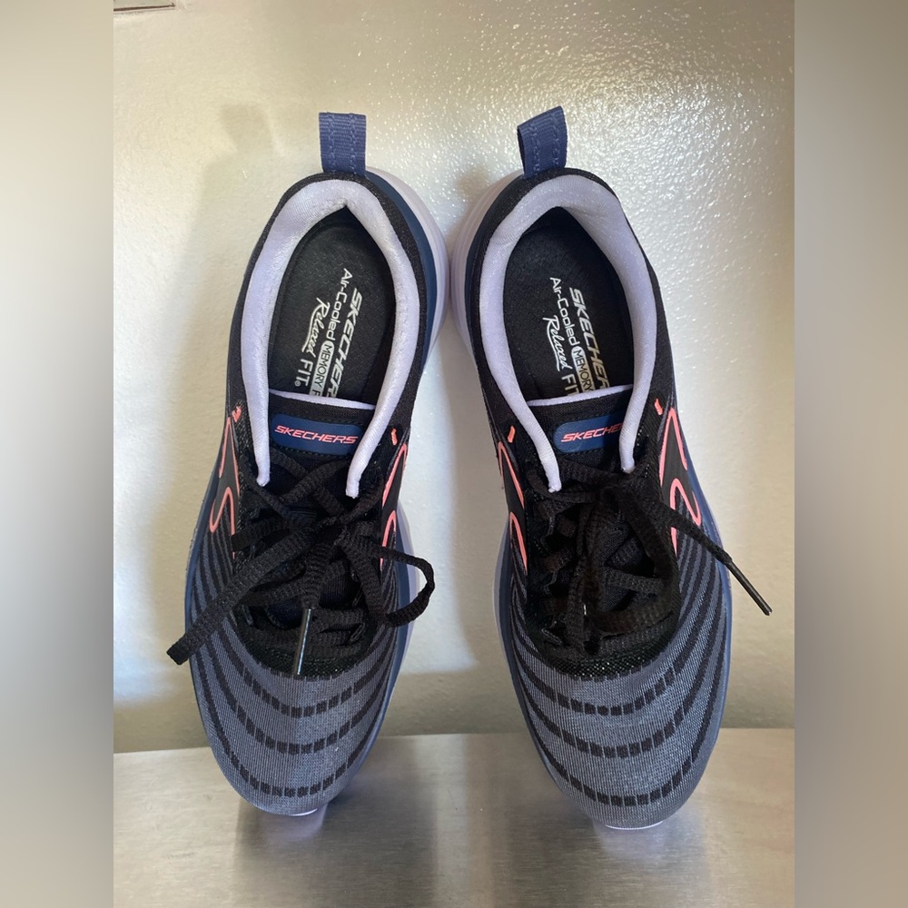 SKECHERS.,WOMENS DELUXE VAPOR SNEAKERS